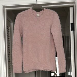 Cozy Pink Angora Sweater